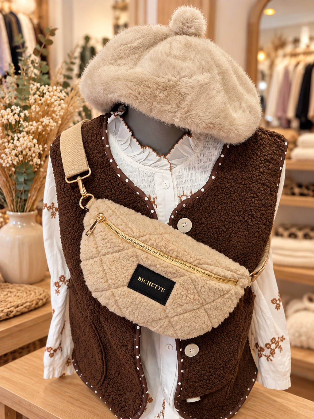 Sac Banane Bouclette "Bérénice"
