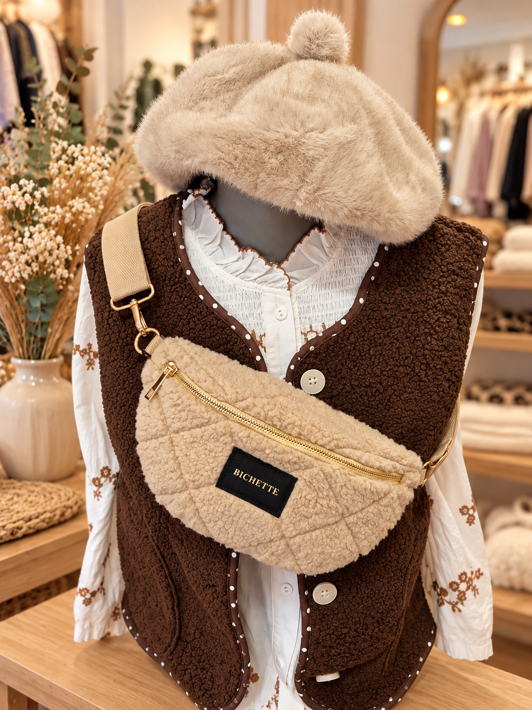 Sac Banane Bouclette "Bérénice"