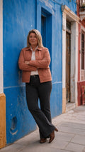 Veste CLÉA Caramel